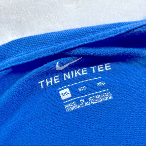 NIKE Sportswear The Nike Tee Pacific Blue Shirt Men’s 3XL - Picture 4 of 4
